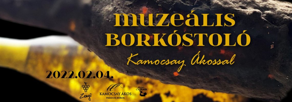 Muzeális borkóstoló Kamocsay Ákossal